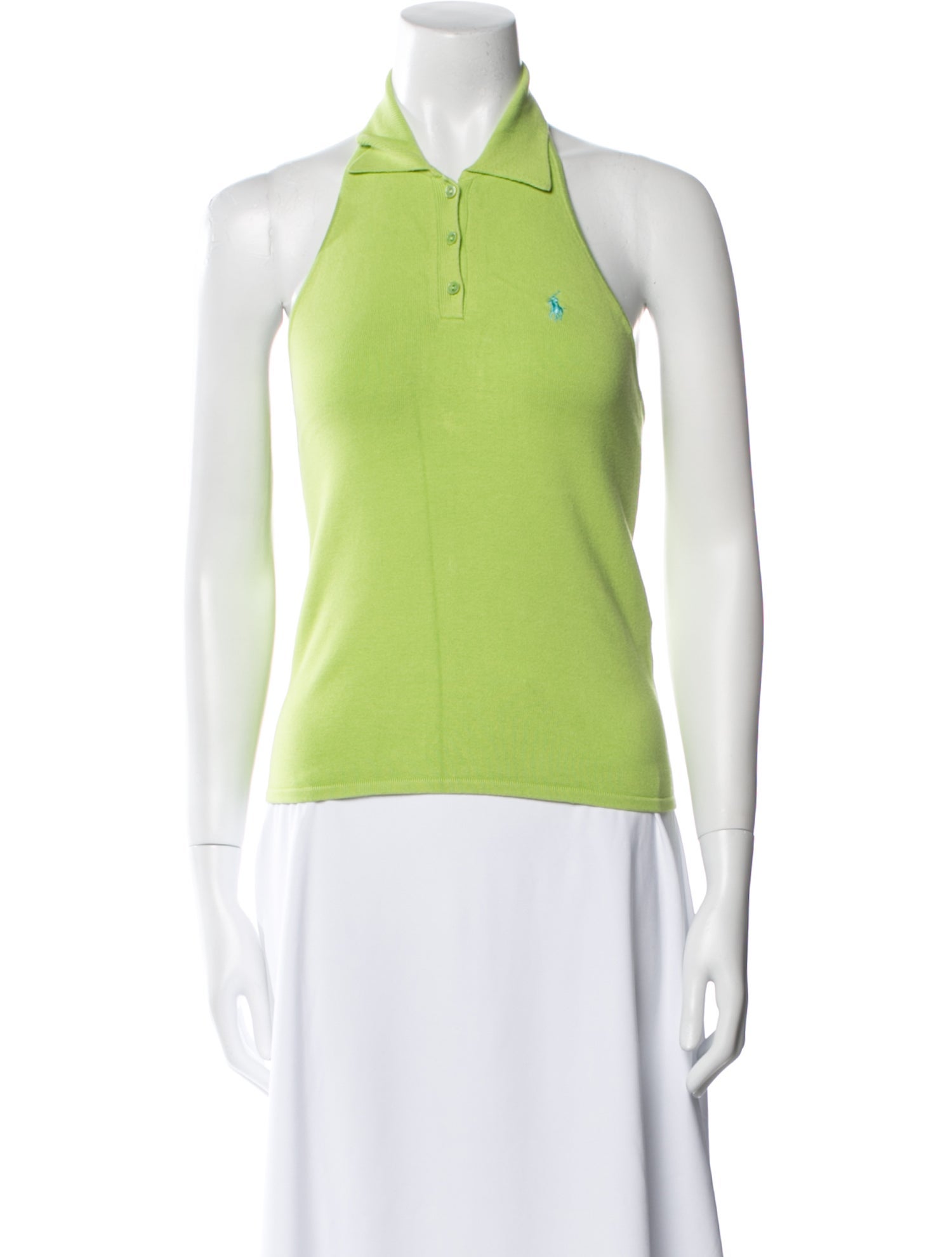 Ralph Lauren Black Label Halterneck Sleeveless Top