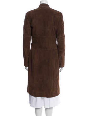 Ralph Lauren Black Label Suede Coat