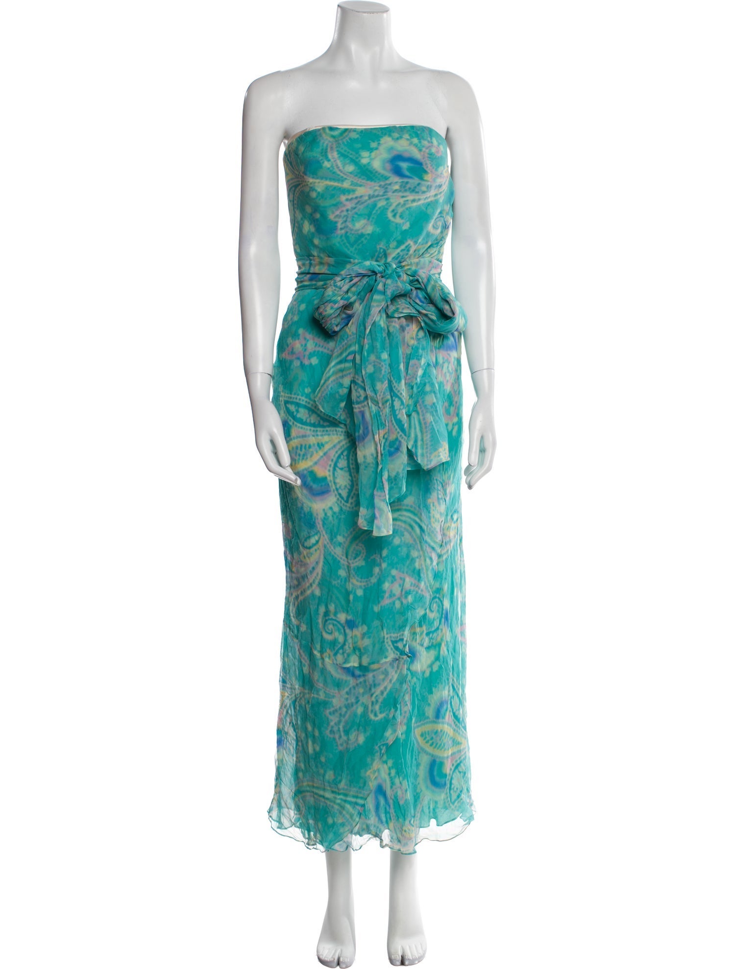 Ralph Lauren Black Label Silk Long Dress