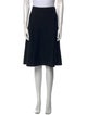 Ralph Lauren Black Label Cashmere Knee-Length Skirt