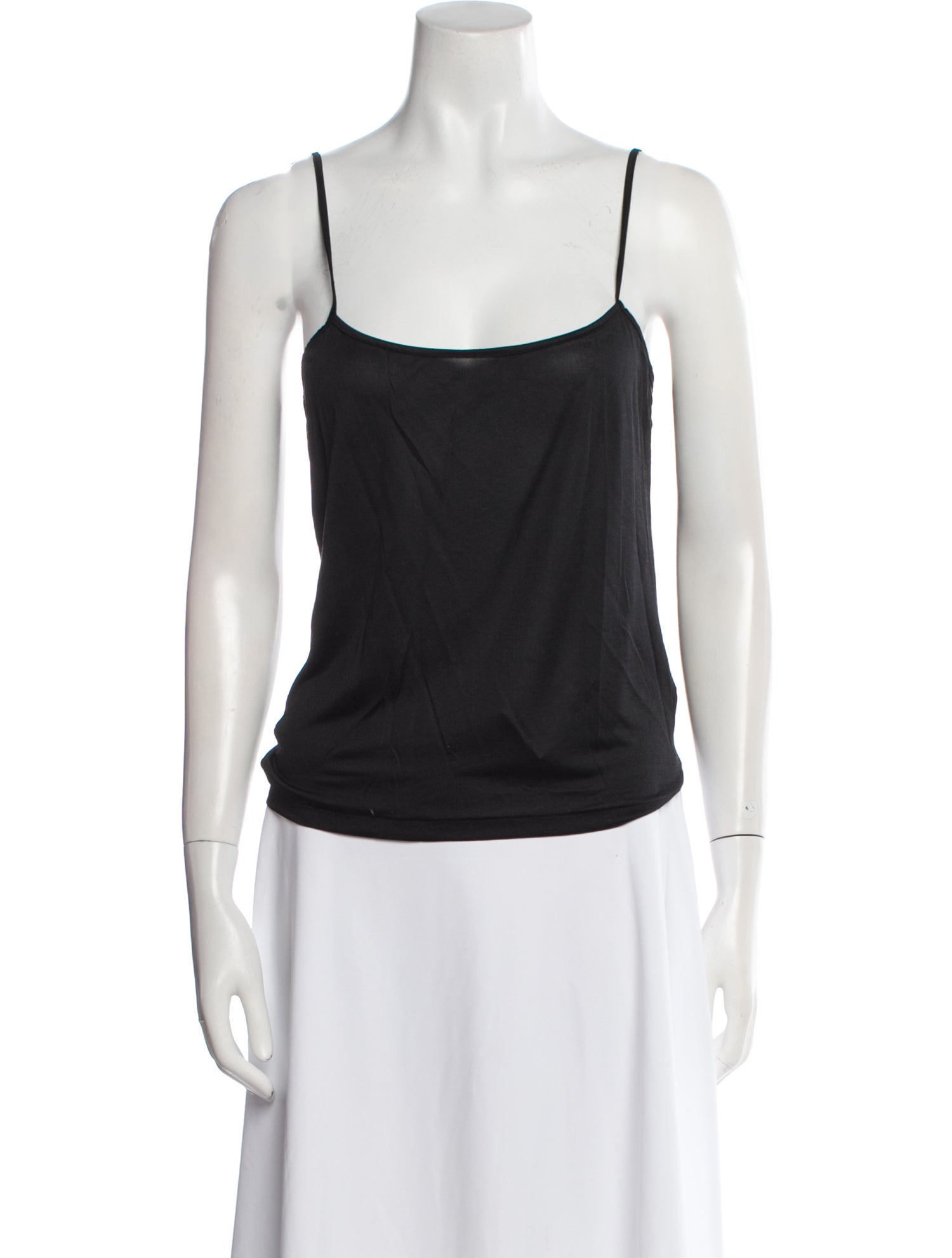 Ralph Lauren Black Label Silk Square Neckline Top w/ Tags