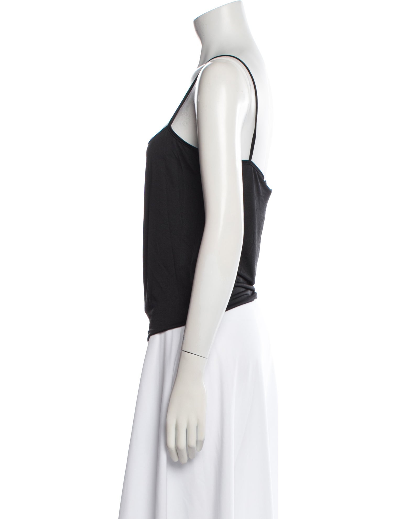 Ralph Lauren Black Label Silk Square Neckline Top w/ Tags