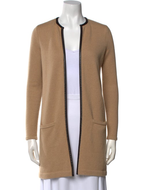 Ralph Lauren Black Label Cashmere Open Front Sweater