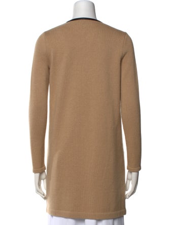 Ralph Lauren Black Label Cashmere Open Front Sweater