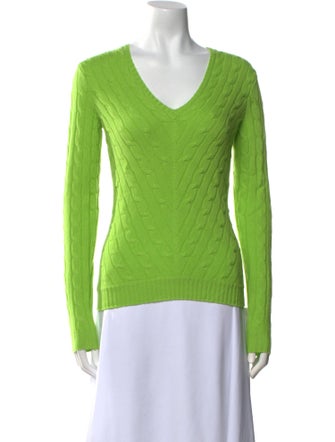 Ralph Lauren Black Label Cashmere V-Neck Sweater