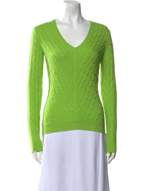 Ralph Lauren Black Label Cashmere V-Neck Sweater