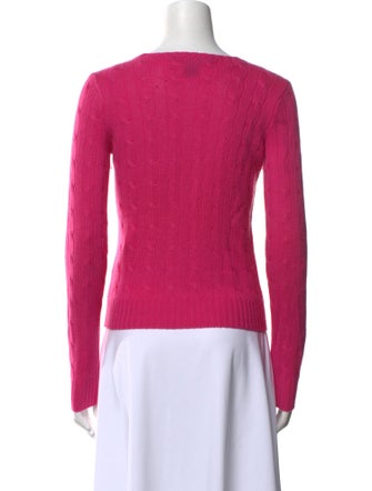 Ralph Lauren Black Label Cashmere Scoop Neck Sweater