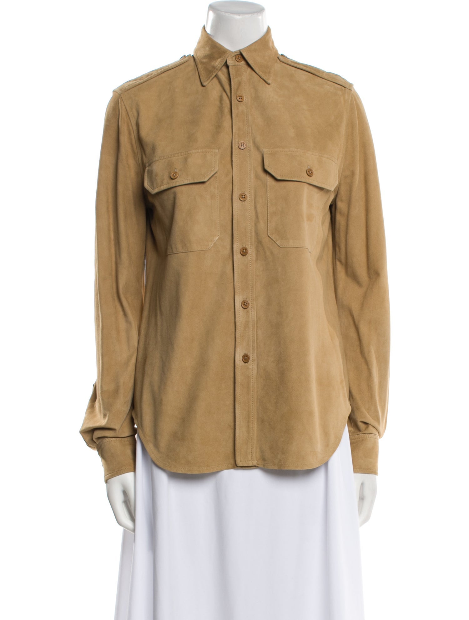 Ralph Lauren Black Label Suede Utility Jacket