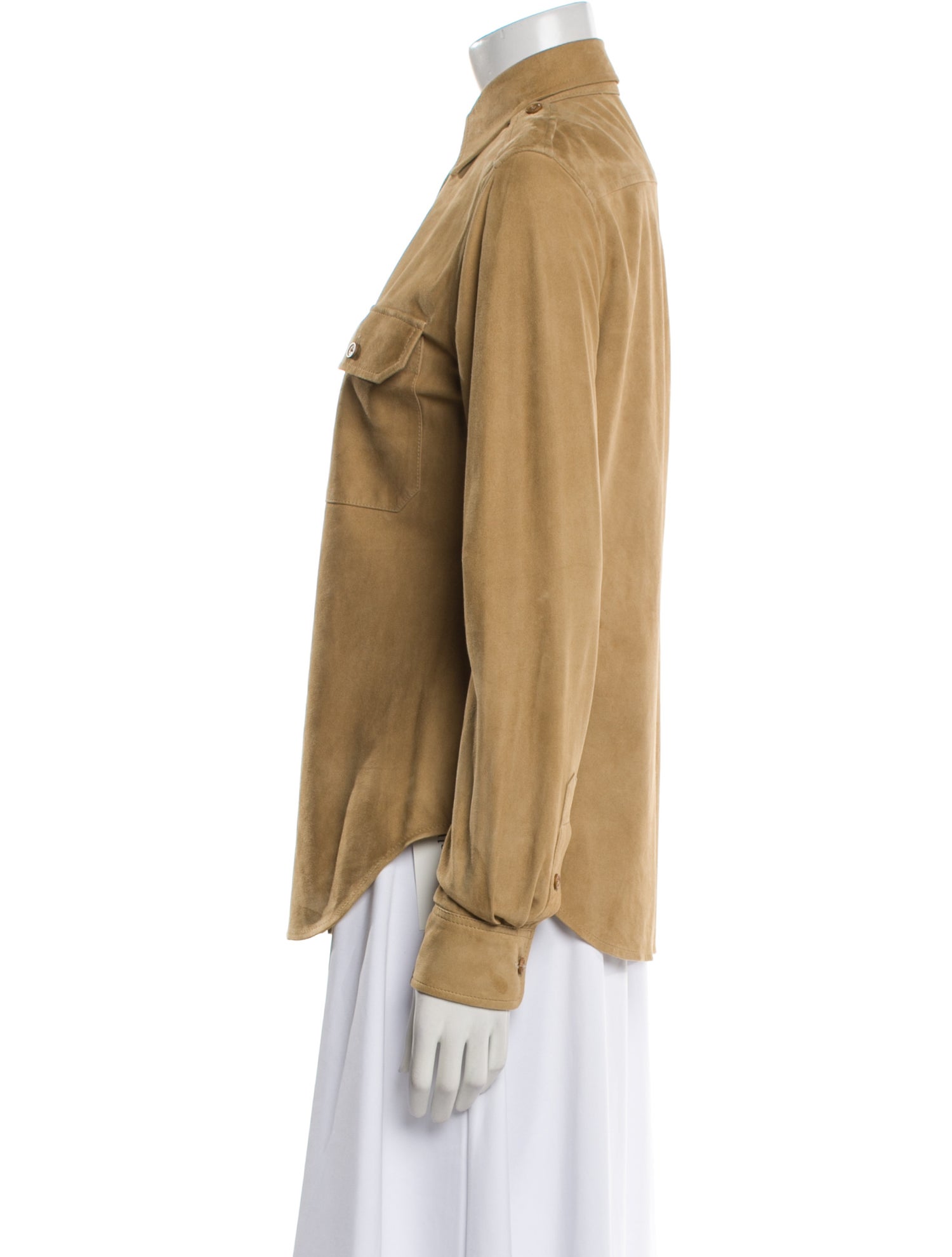 Ralph Lauren Black Label Suede Utility Jacket