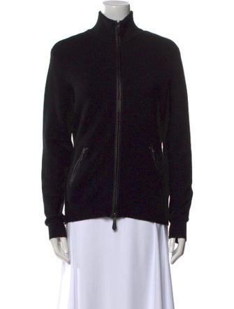 Ralph Lauren Black Label Cashmere Mock Neck Sweater