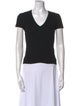 Ralph Lauren Black Label Cashmere V-Neck T-Shirt