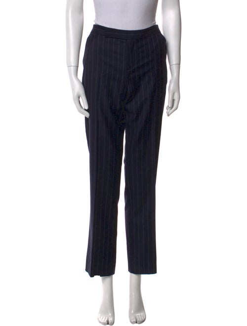 Ralph Lauren Black Label Wool Straight Leg Pants