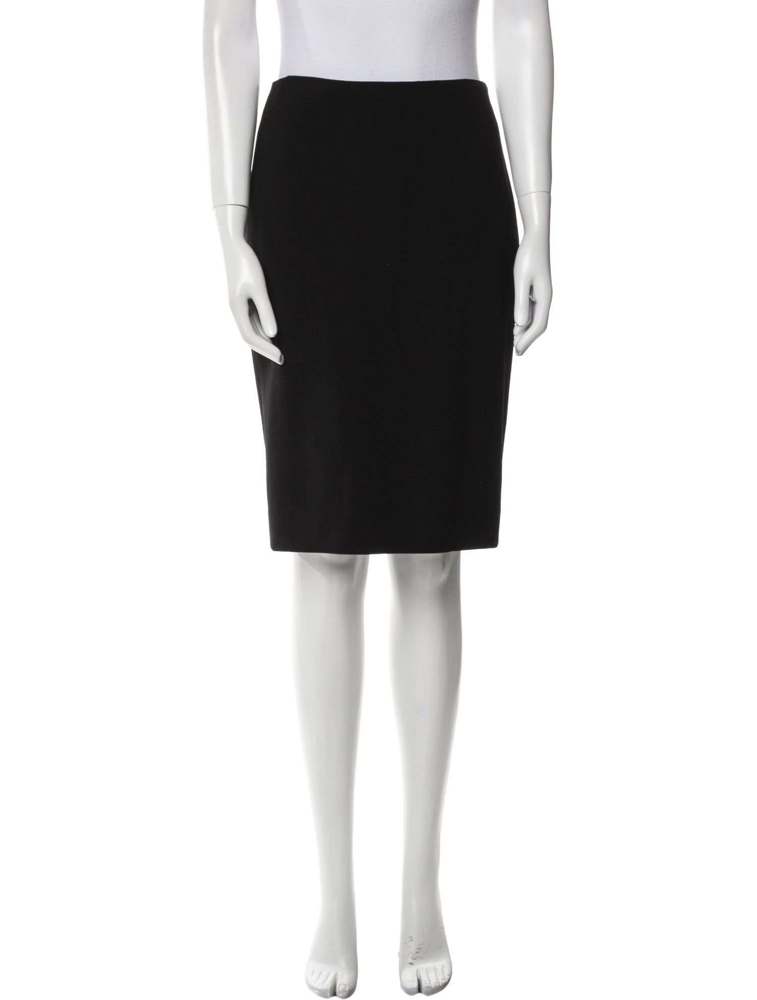 Ralph Lauren Black Label Wool Knee-Length Skirt