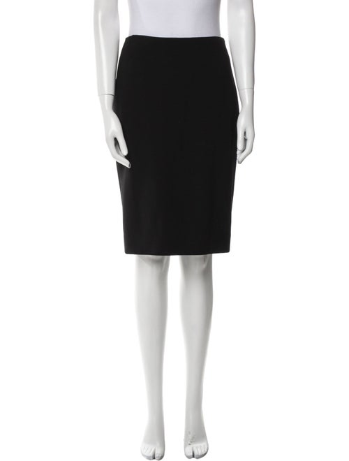 Ralph Lauren Black Label Wool Knee-Length Skirt