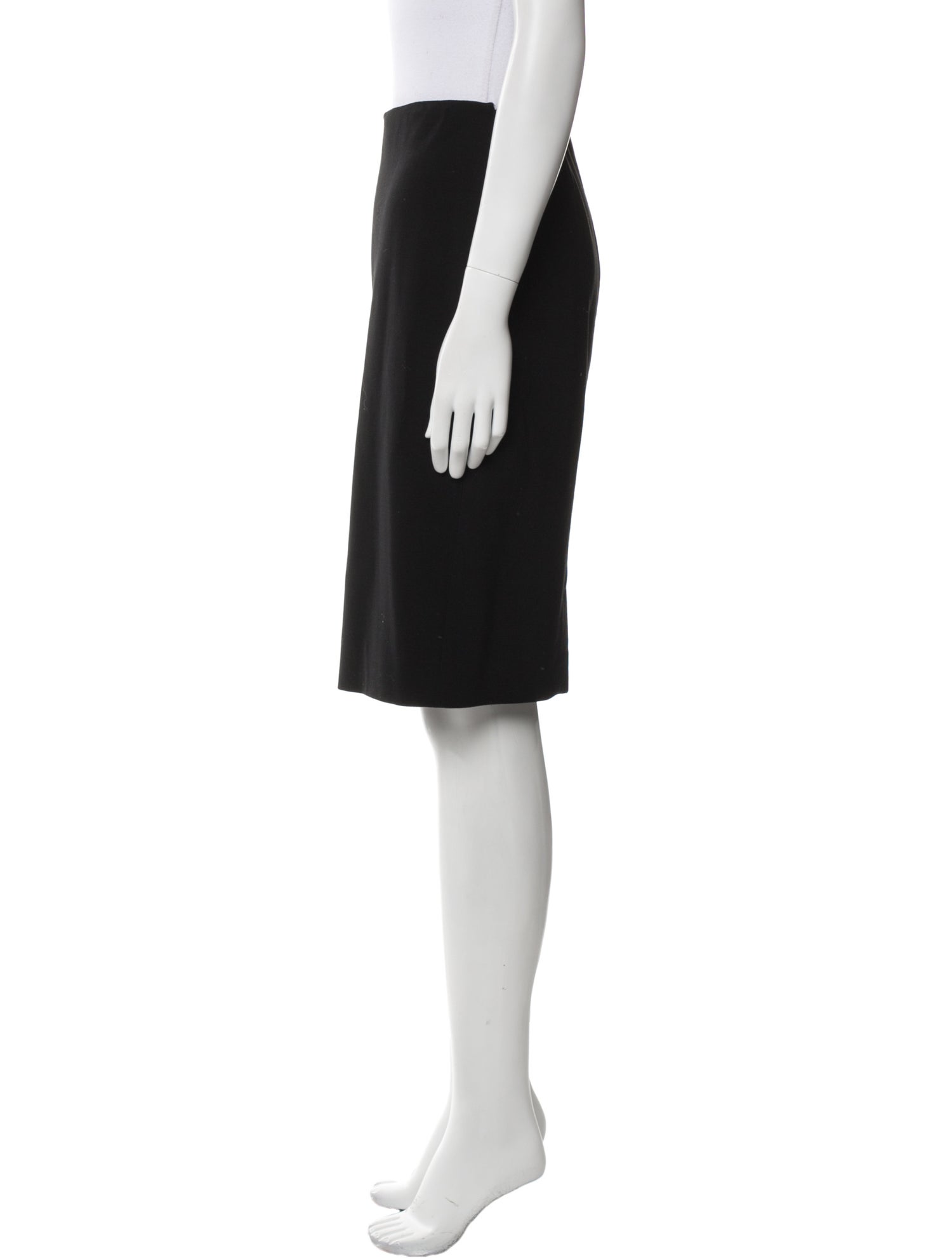 Ralph Lauren Black Label Wool Knee-Length Skirt