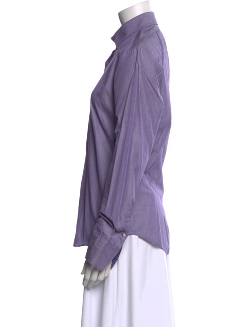 Ralph Lauren Black Label Long Sleeve Button-Up Top