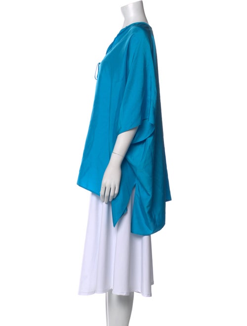 Ralph Lauren Black Label Silk V-Neck Tunic