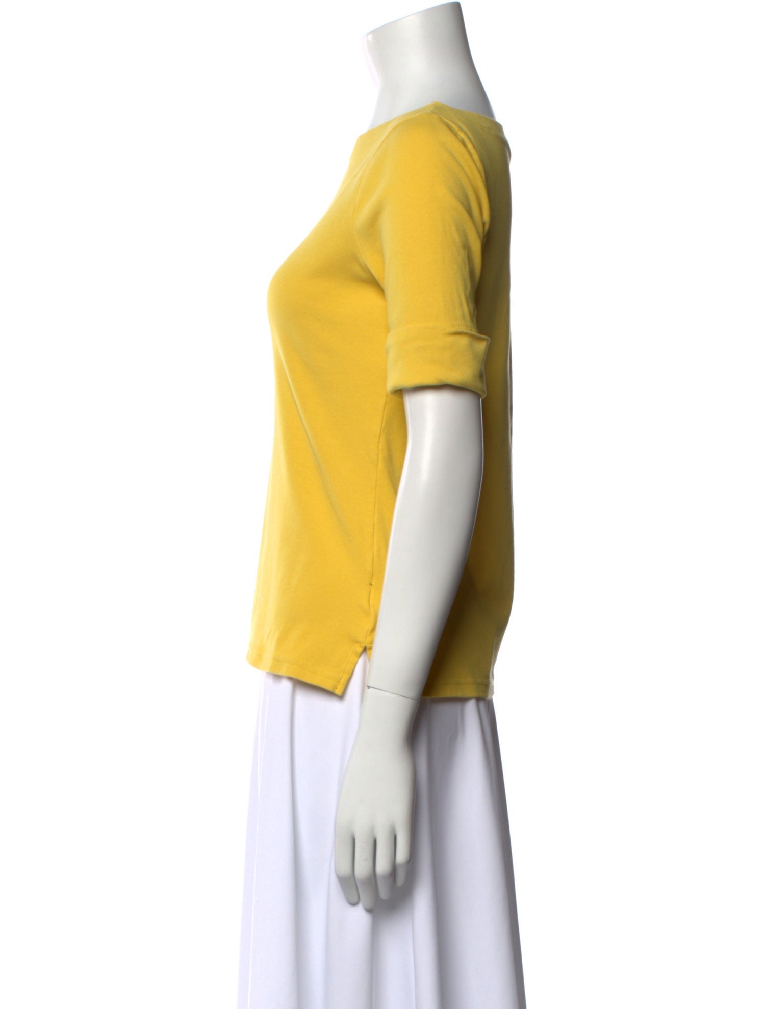 Ralph Lauren Black Label Bateau Neckline Short Sleeve T-Shirt