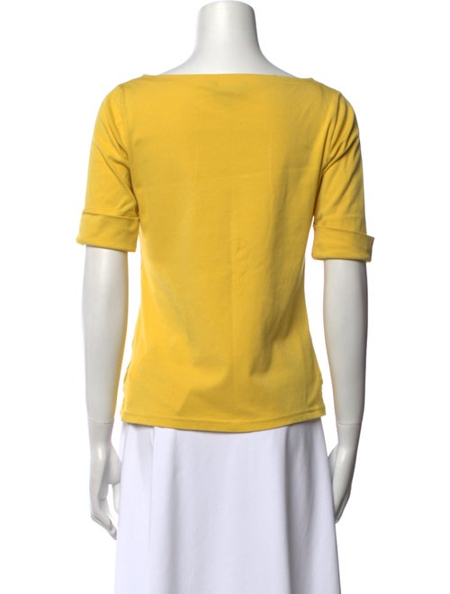 Ralph Lauren Black Label Bateau Neckline Short Sleeve T-Shirt