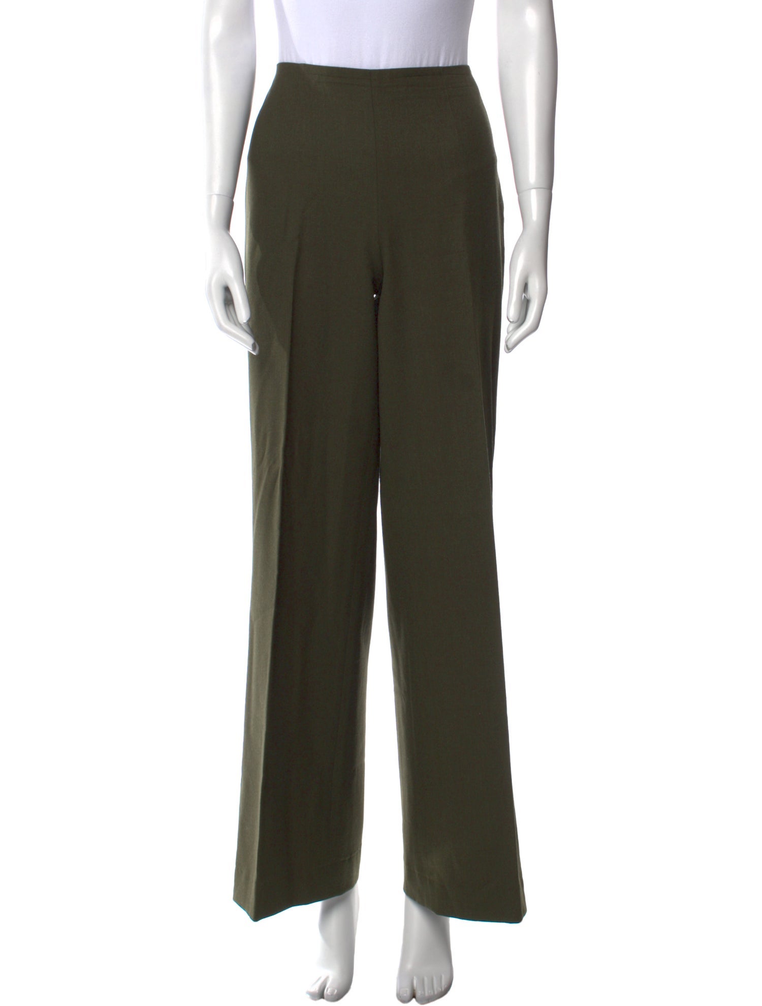 Ralph Lauren Black Label Wool Wide Leg Pants