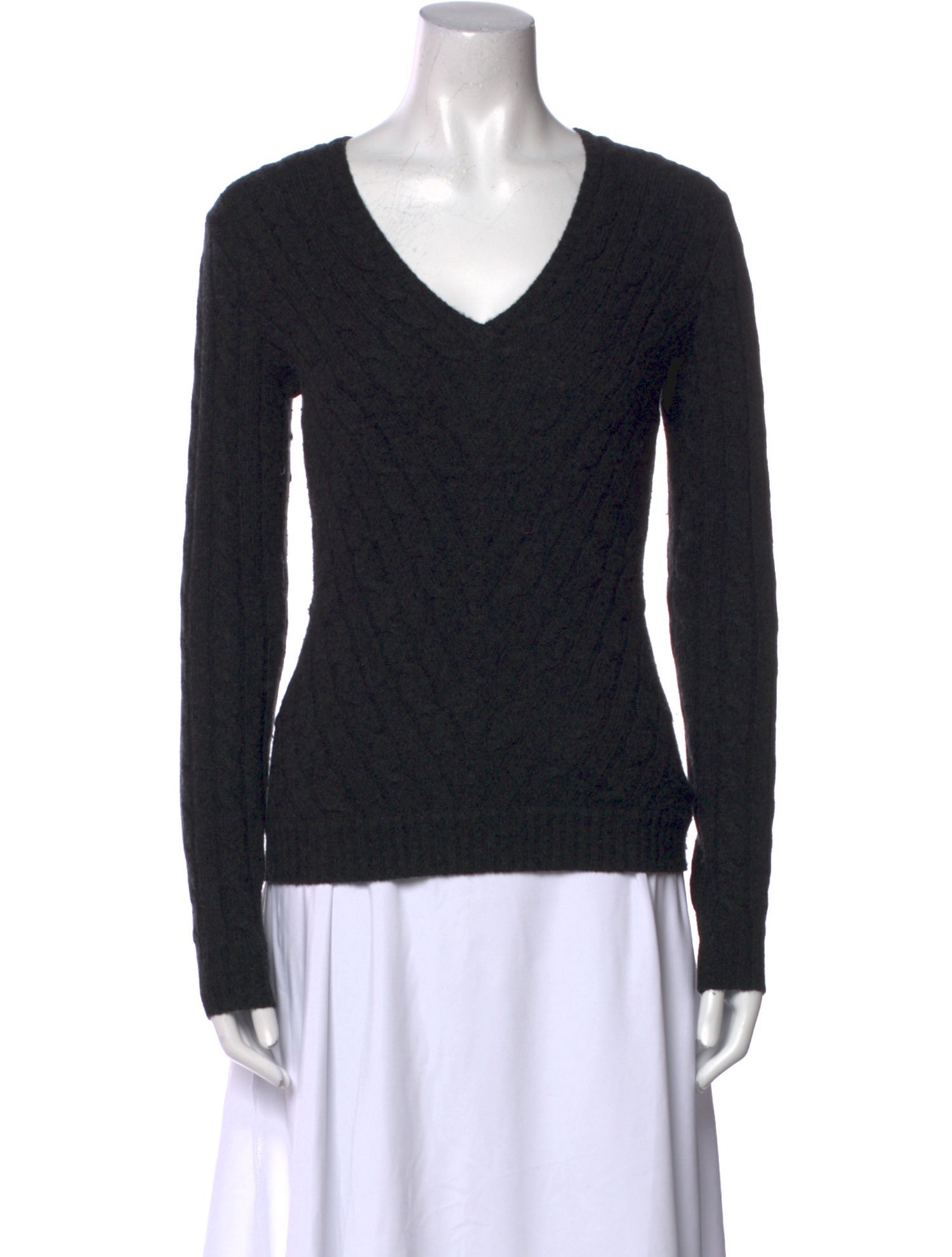 Ralph Lauren Black Label Cashmere V-Neck Sweater
