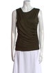 Ralph Lauren Black Label Cowl Neck Sleeveless Top