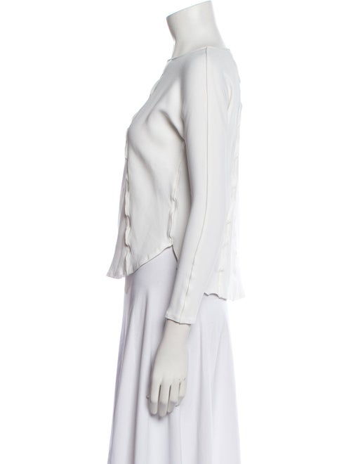 Ralph Lauren Black Label Square Neckline Long Sleeve Tunic