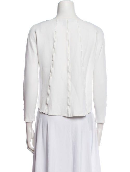 Ralph Lauren Black Label Square Neckline Long Sleeve Tunic