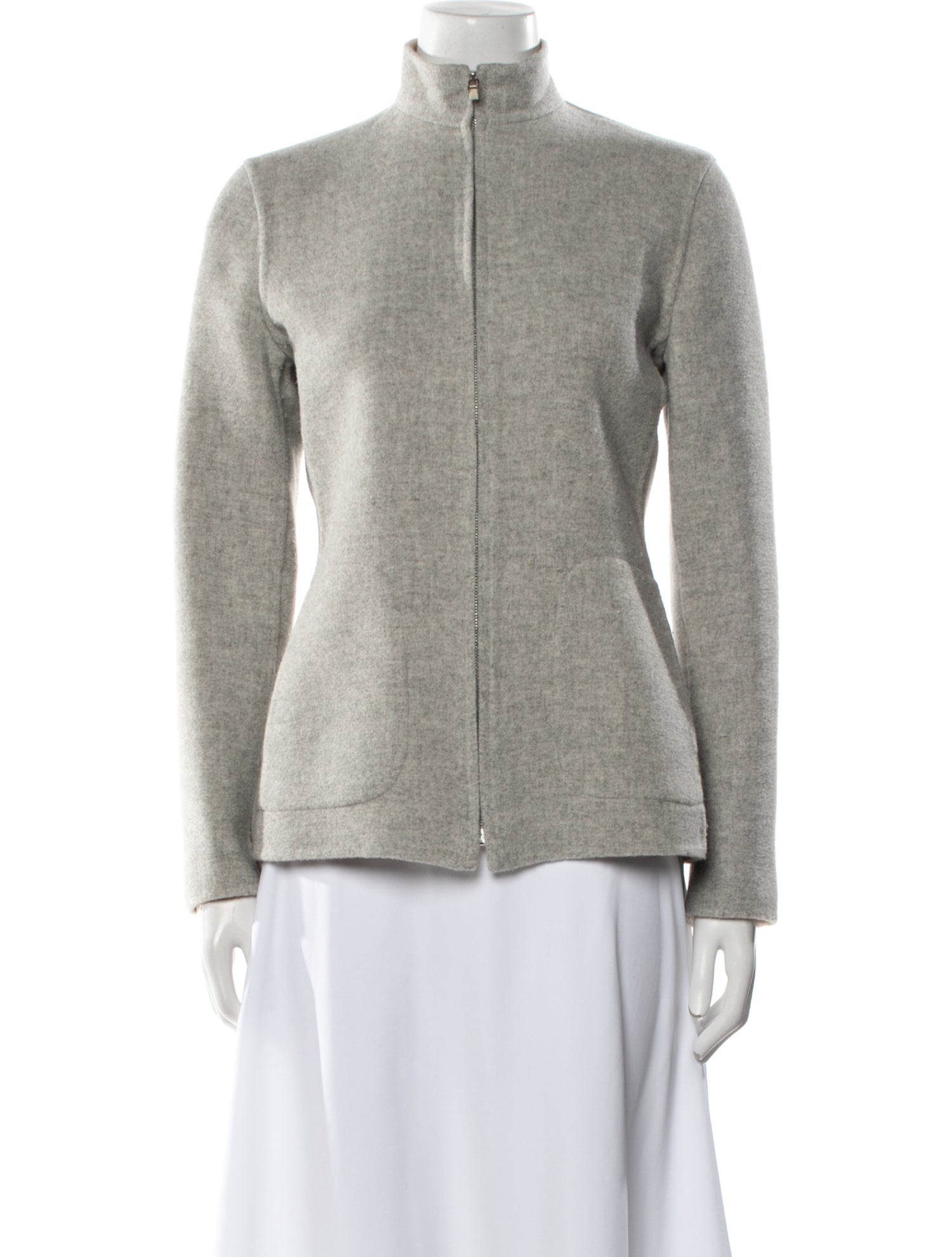 Ralph Lauren Black Label Wool Mock Neck Sweatshirt