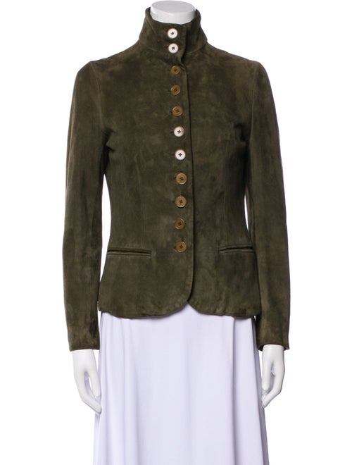 Ralph Lauren Black Label Suede Blazer