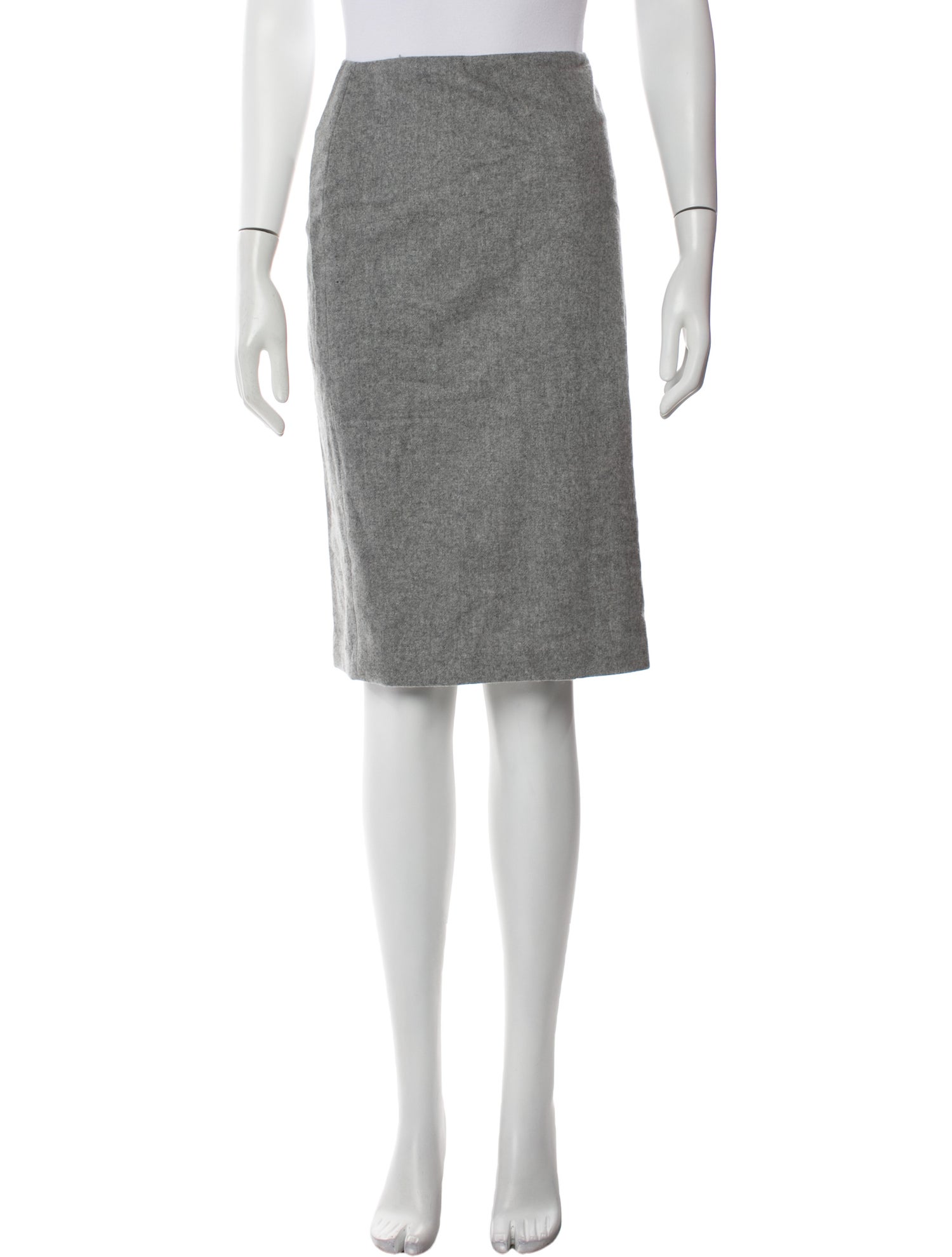 Ralph Lauren Black Label Wool Knee-Length Skirt