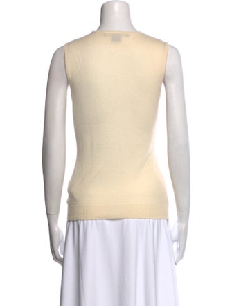 Ralph Lauren Black Label Cashmere Crew Neck Top