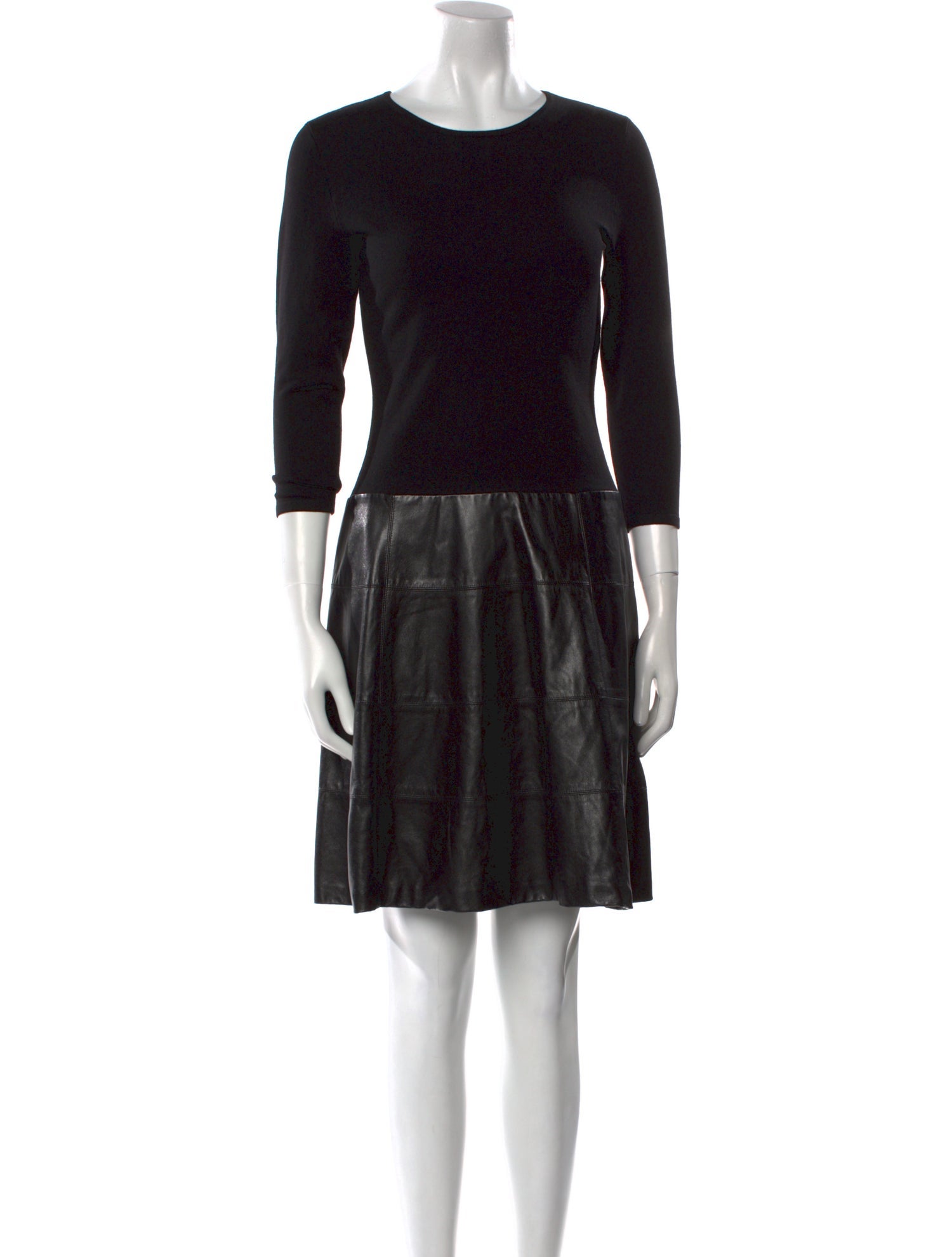 Ralph Lauren Black Label Crew Neck Mini Dress