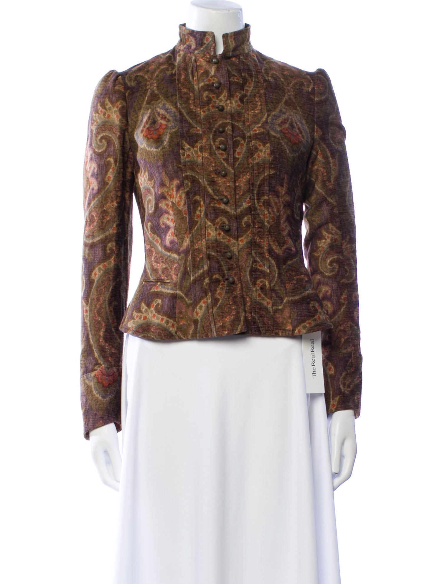 Ralph Lauren Black Label Vintage 2000's Faux Fur Jacket