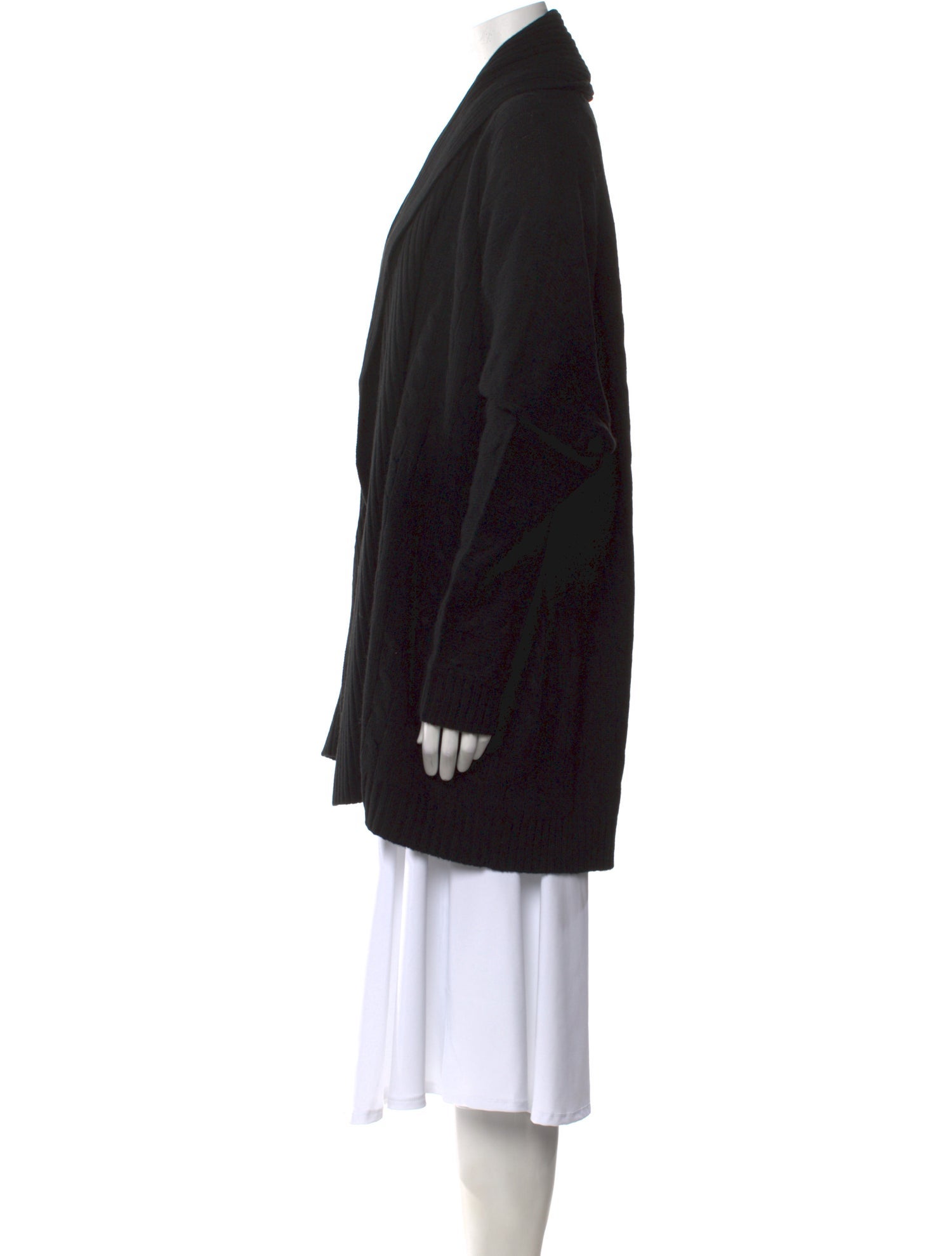 Ralph Lauren Black Label Cashmere Open Front Sweater w/ Tags