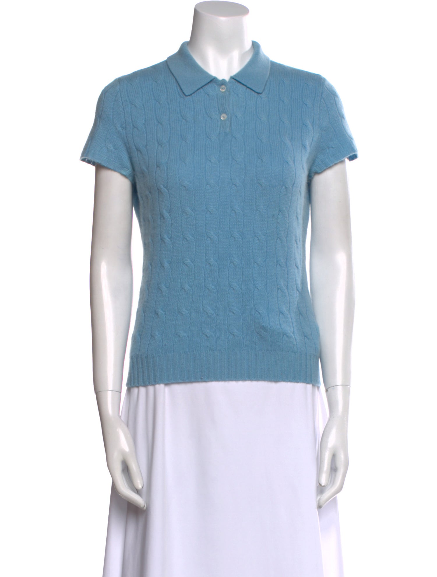 Ralph Lauren Black Label Cashmere Mock Neck Sweater