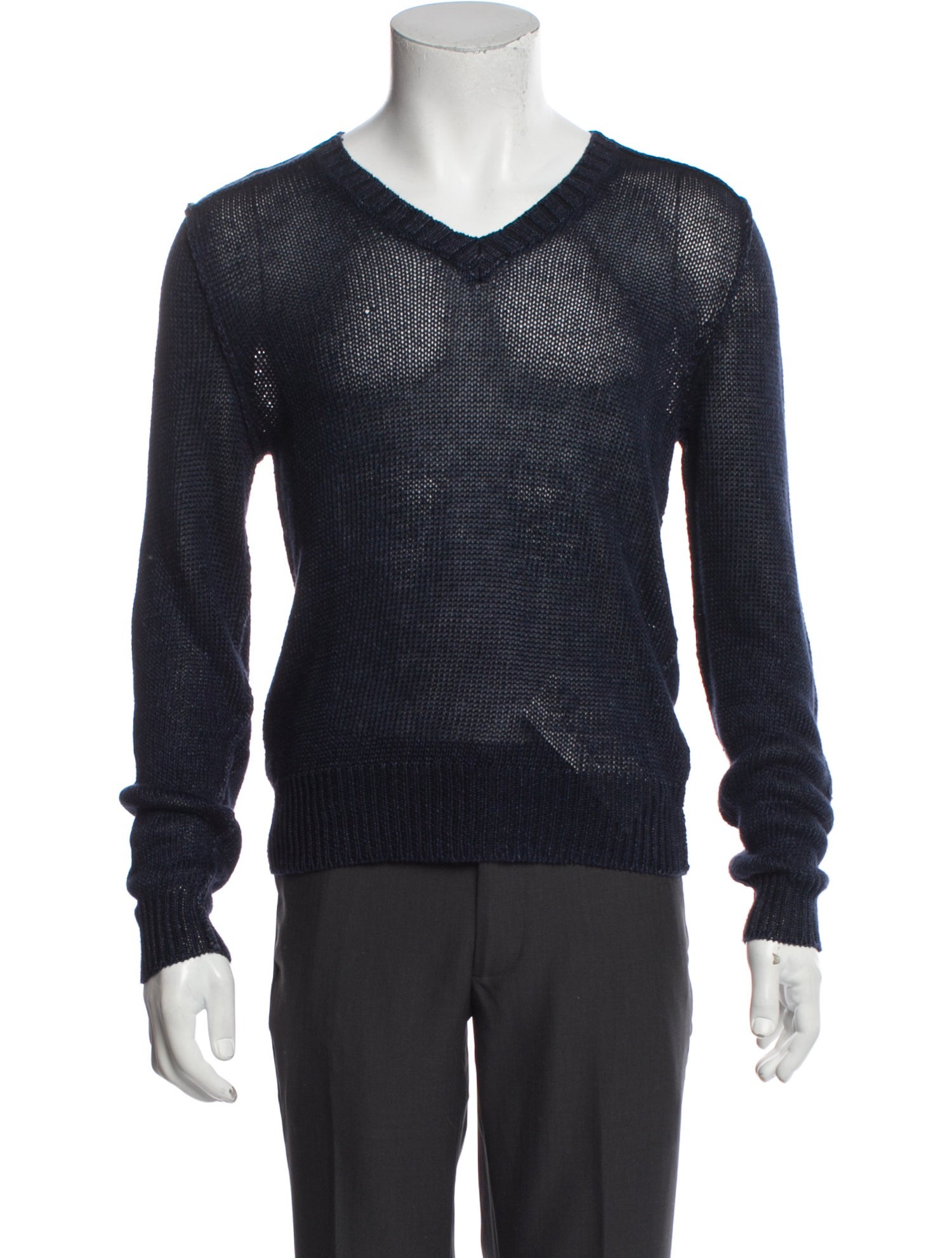 Ralph Lauren Black Label V-Neck Long Sleeve Pullover