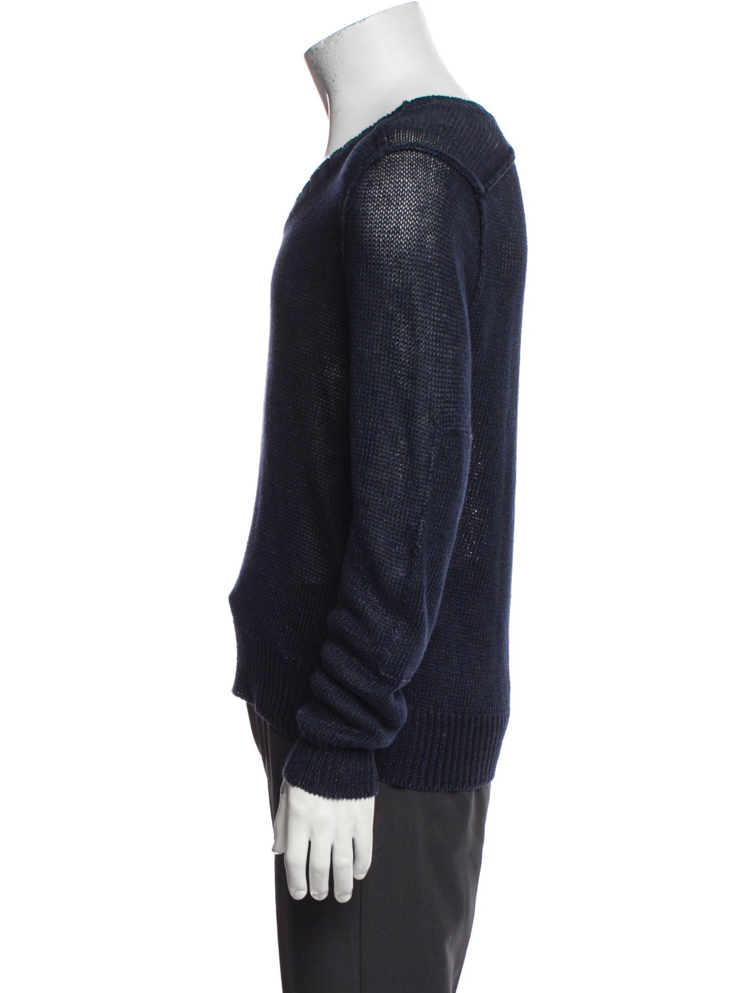 Ralph Lauren Black Label V-Neck Long Sleeve Pullover