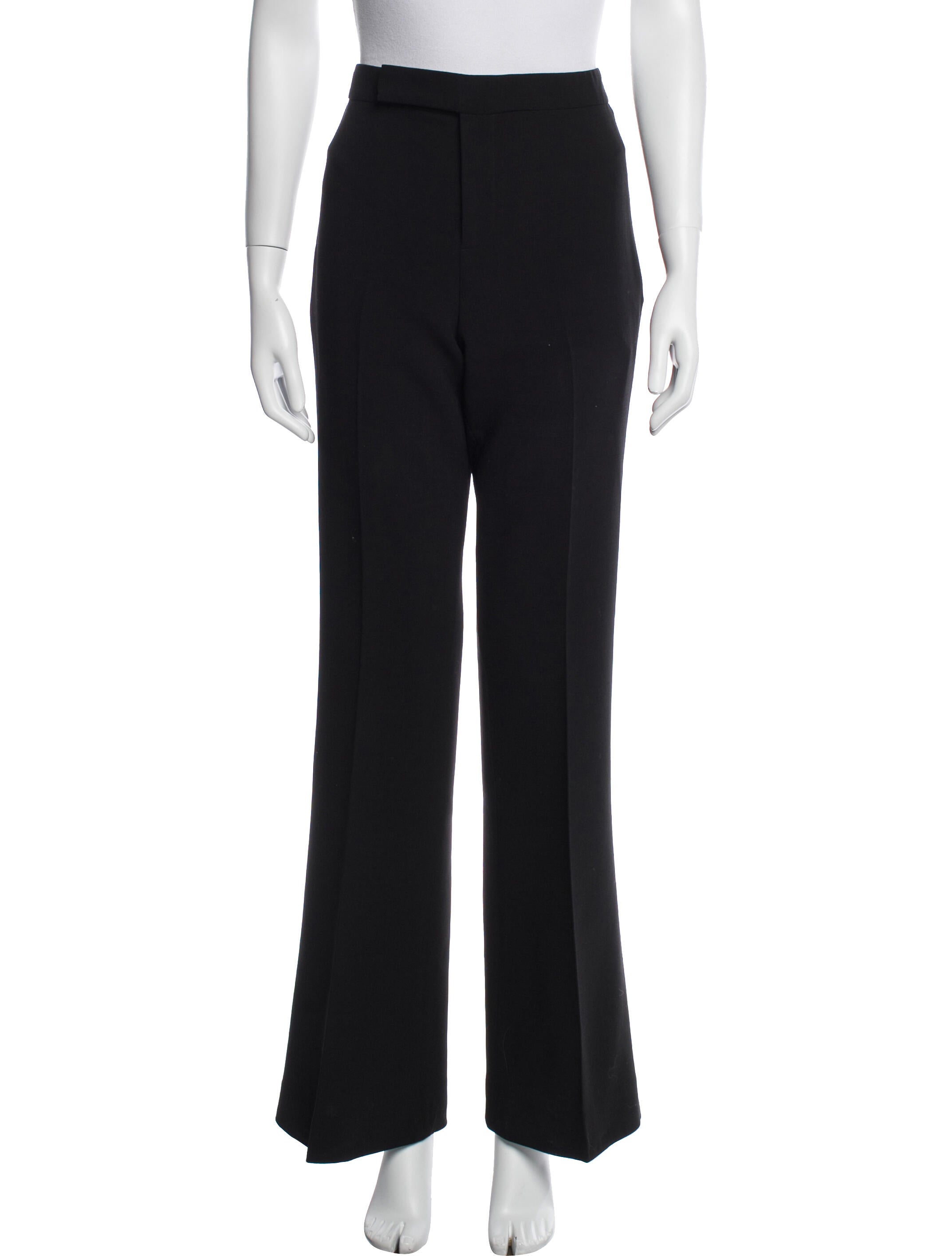Ralph Lauren Collection Wool Wide Leg Pants
