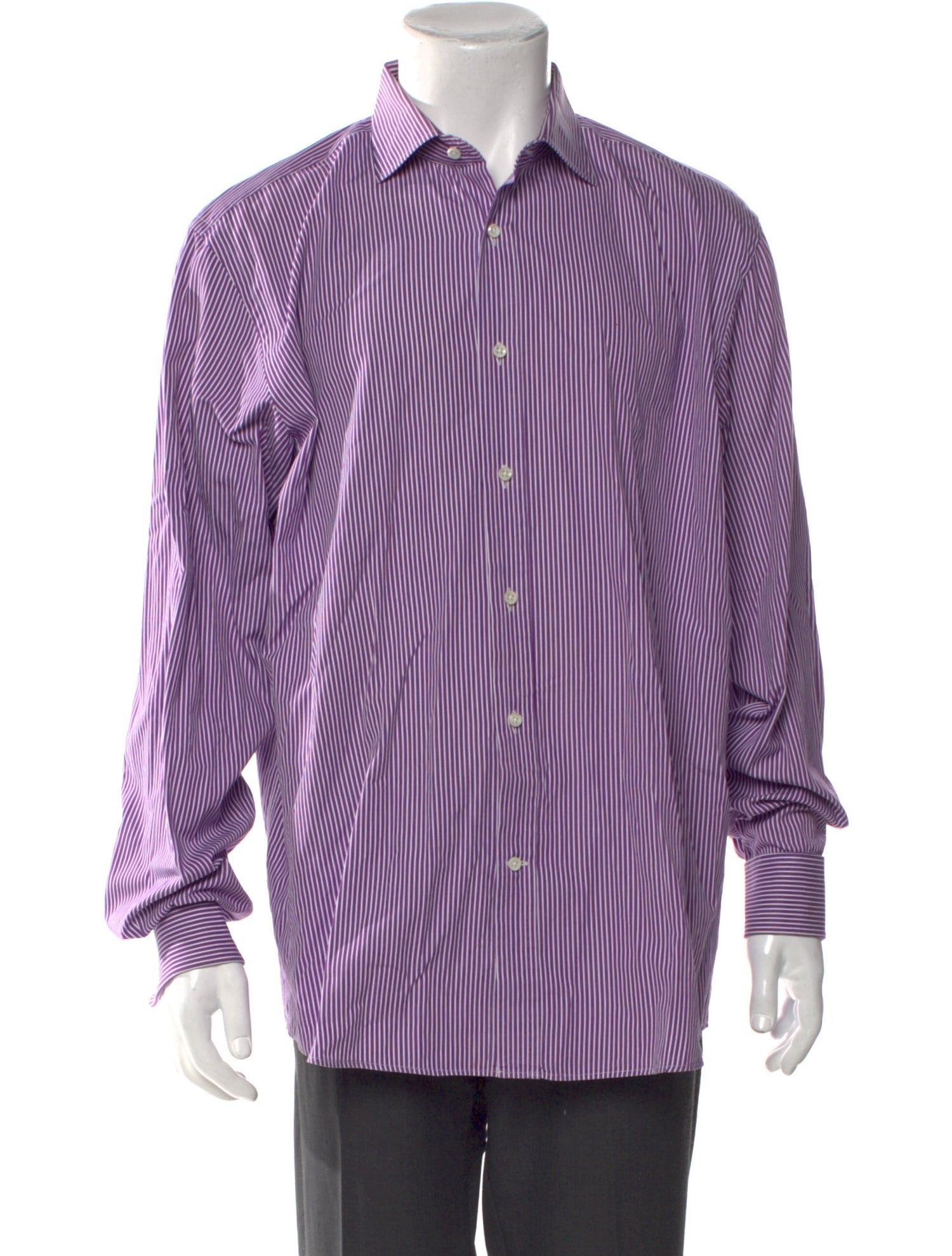 Ralph Lauren Black Label Striped Long Sleeve Shirt