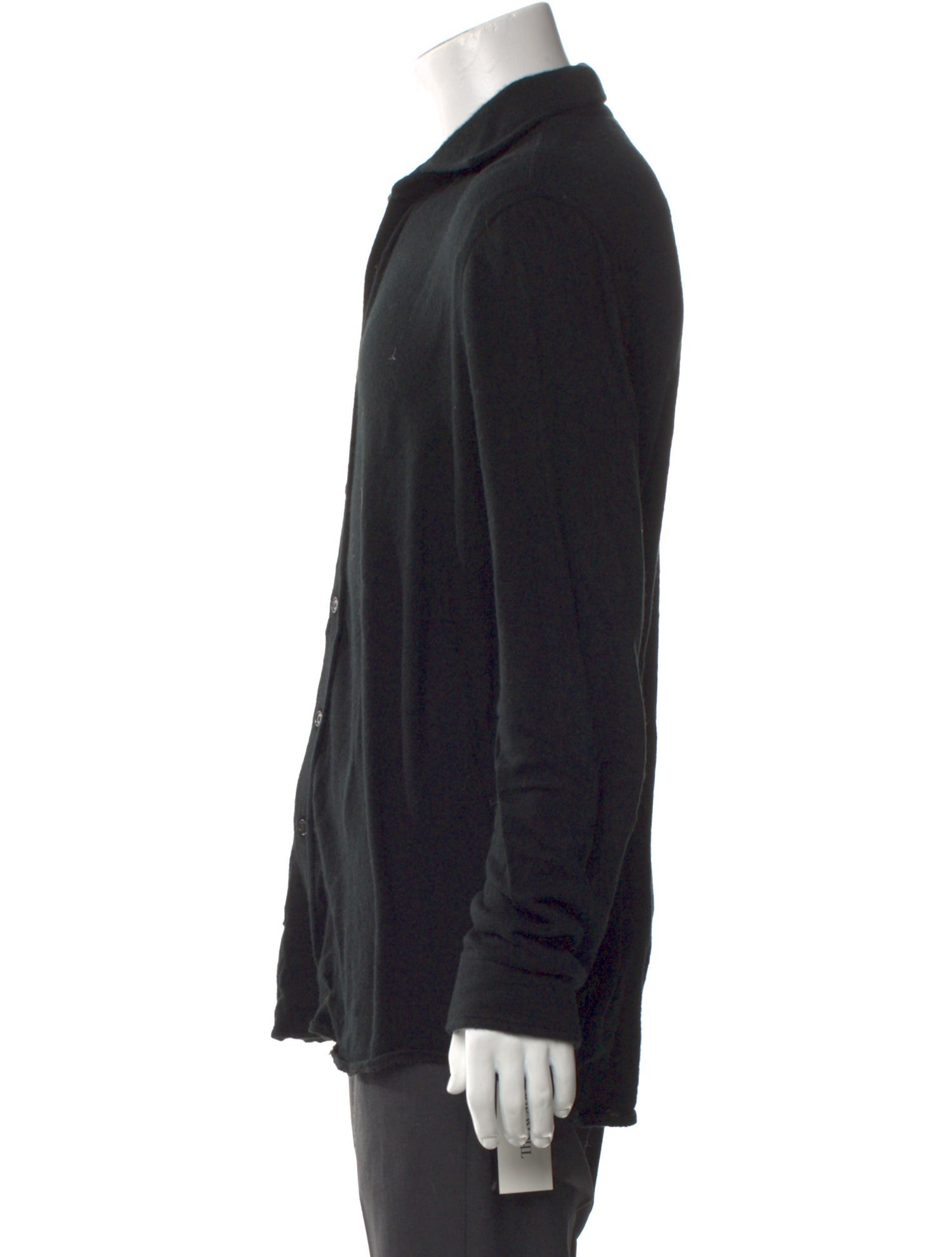 Ralph Lauren Black Label Cashmere Collar Cardigan