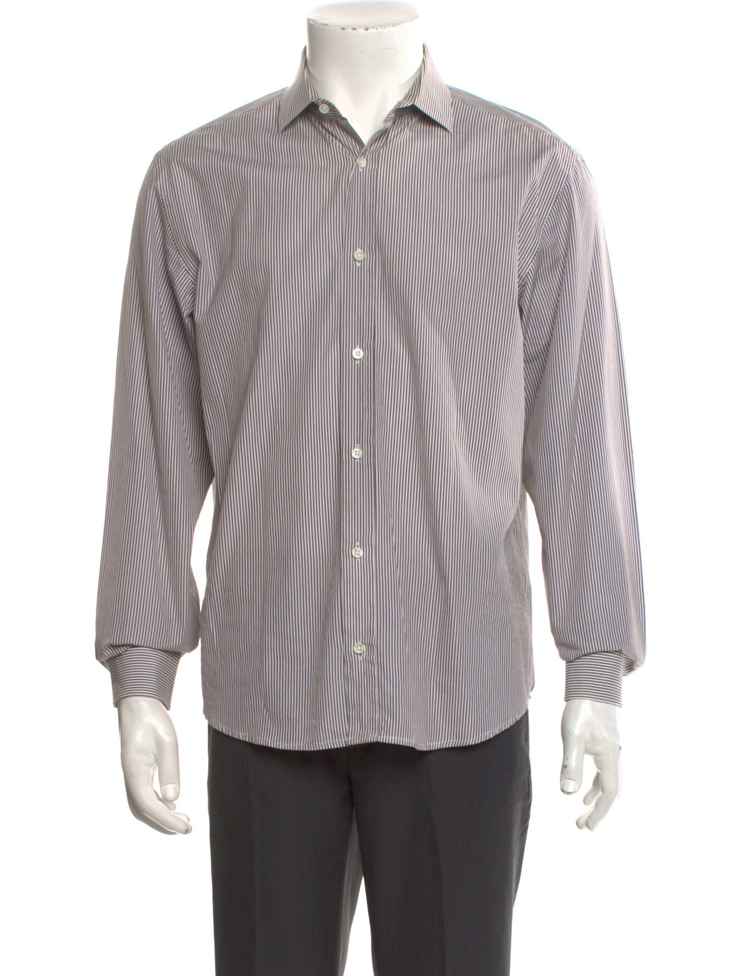 Ralph Lauren Black Label Striped Long Sleeve Shirt