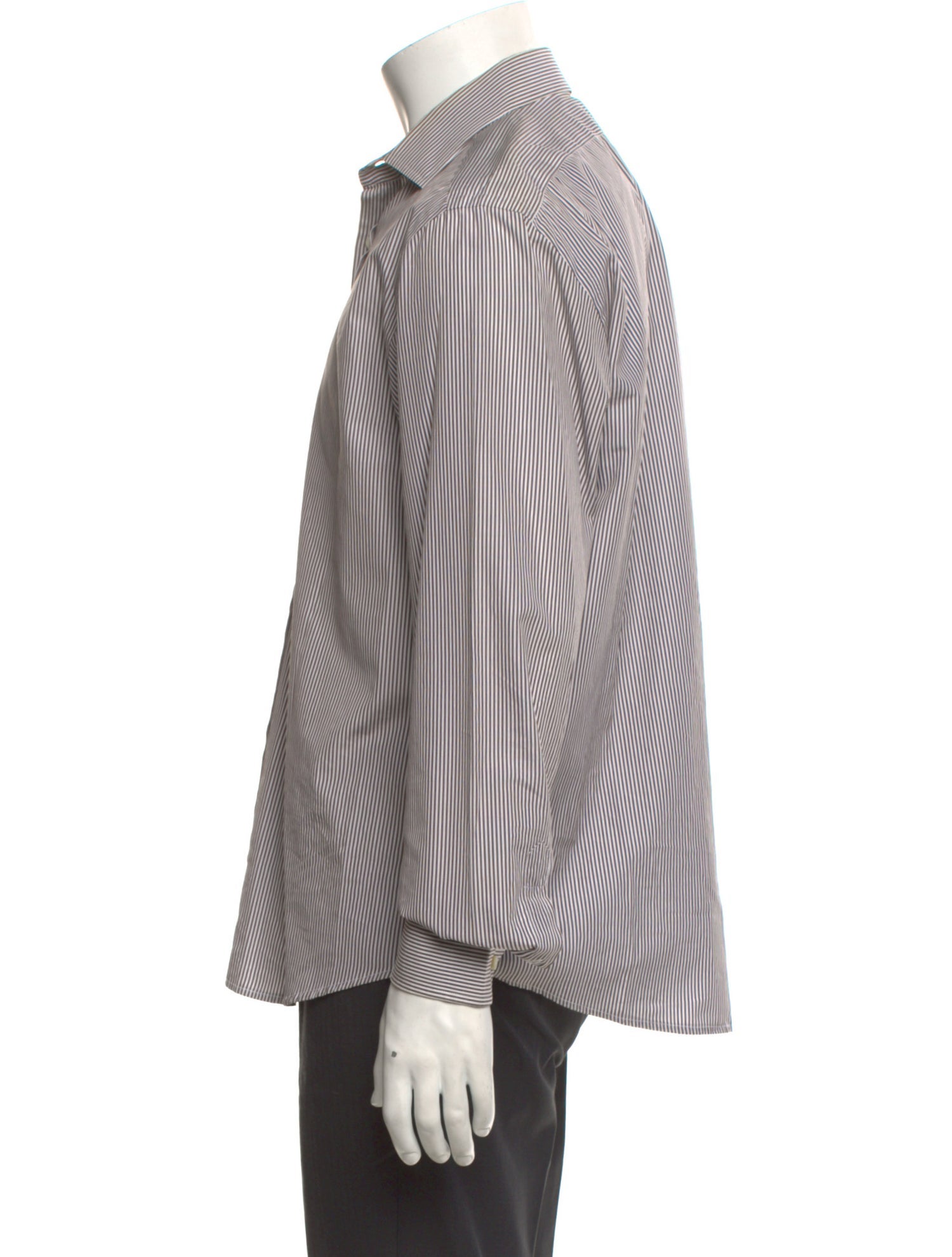 Ralph Lauren Black Label Striped Long Sleeve Shirt