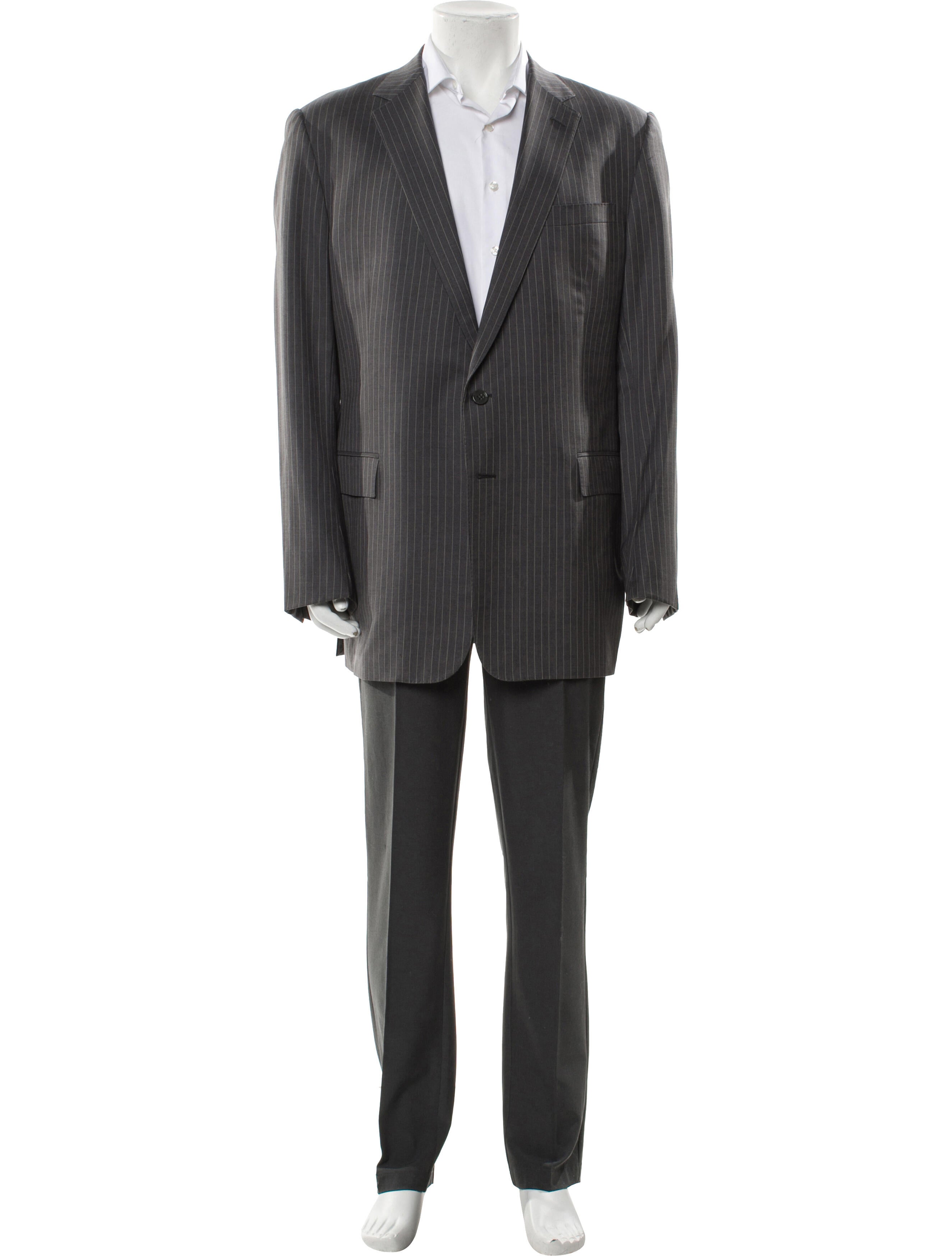 Ralph Lauren Black Label Wool Striped Blazer