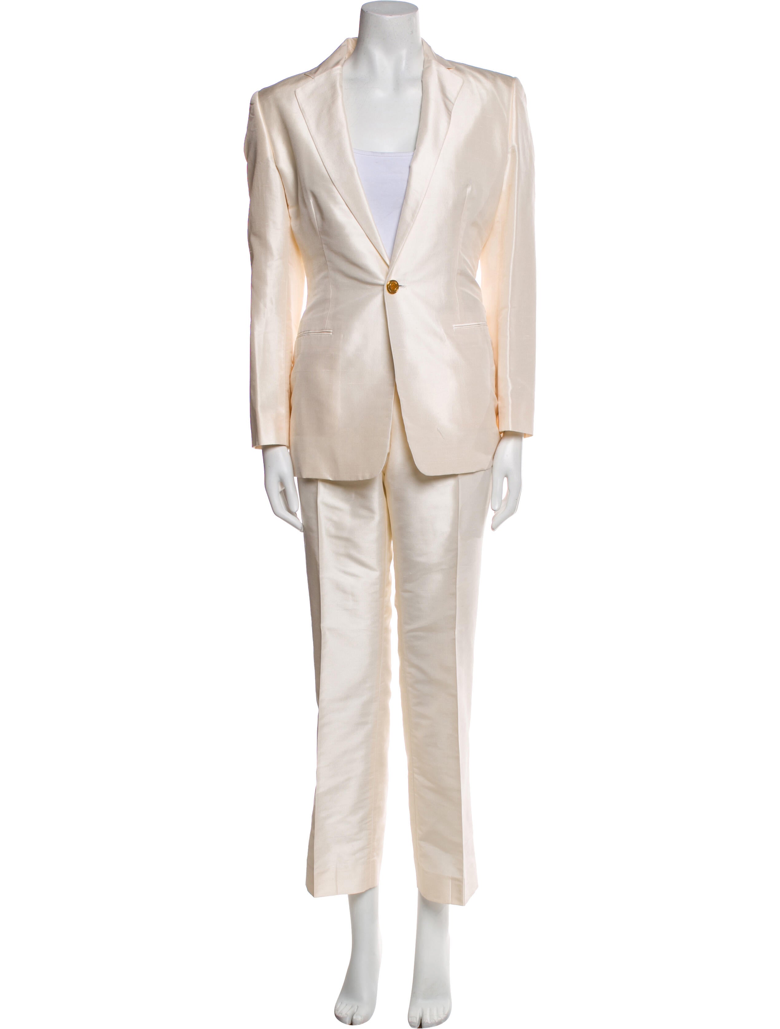 Ralph Lauren Black Label Silk Pantsuit