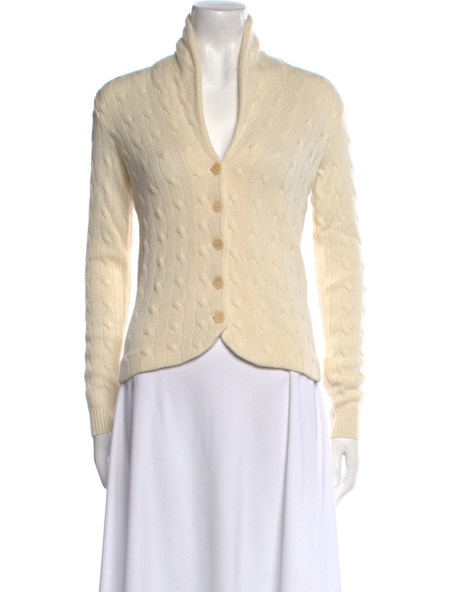 Ralph Lauren Black Label Cashmere V-Neck Sweater w/ Tags