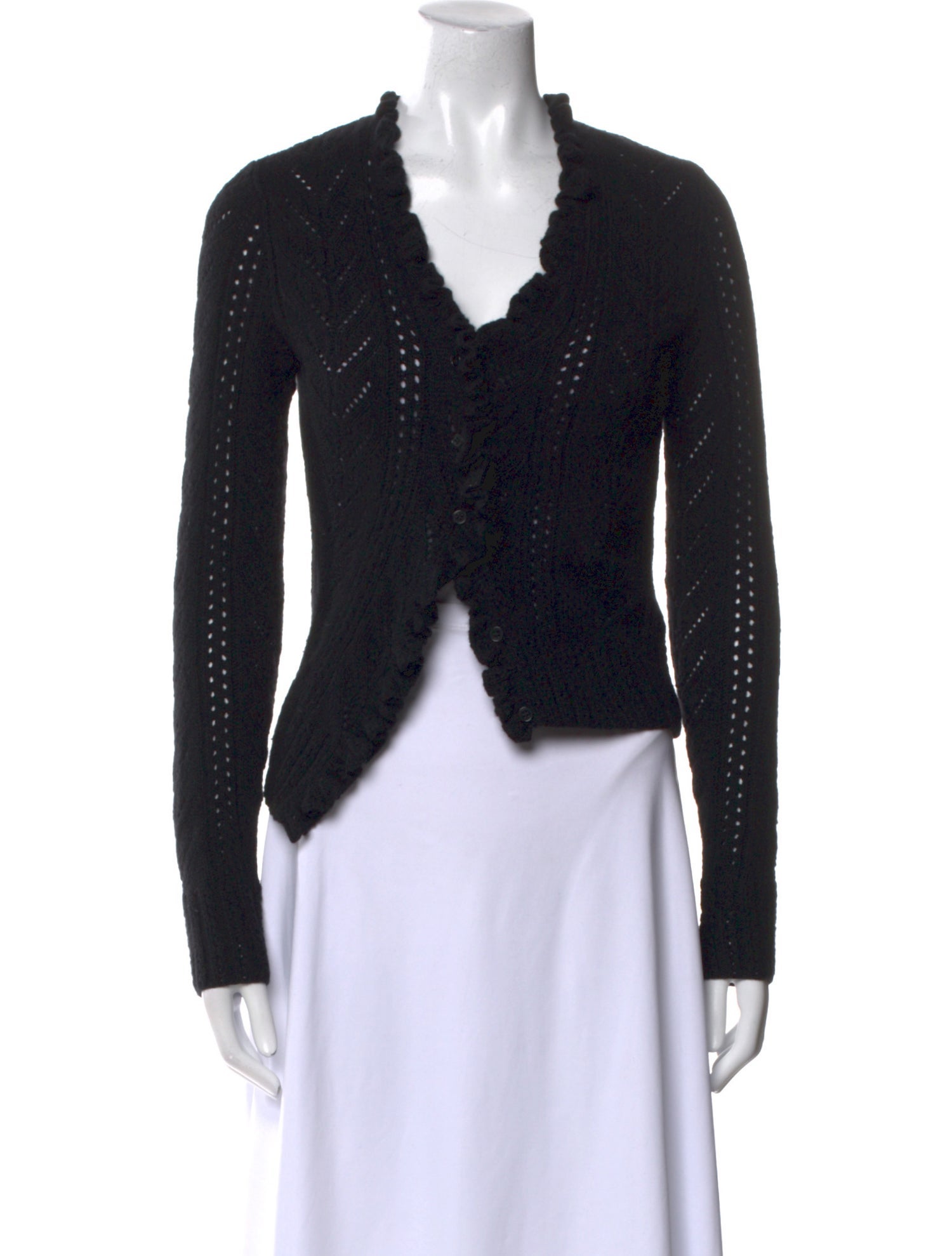 Ralph Lauren Black Label Wool V-Neck Sweater