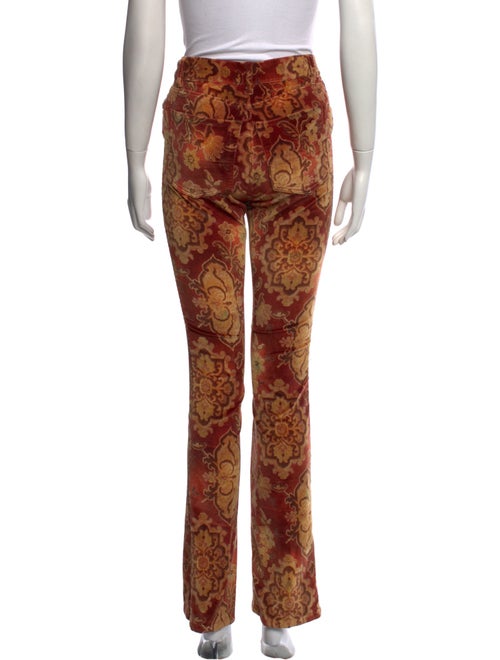 Ralph Lauren Black Label Floral Print Skinny Leg Pants
