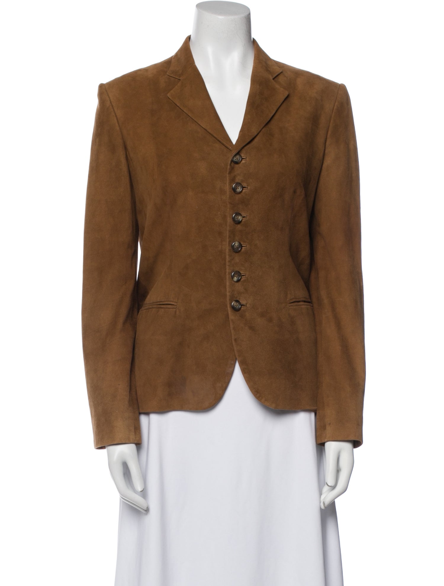 Ralph Lauren Black Label Suede Blazer