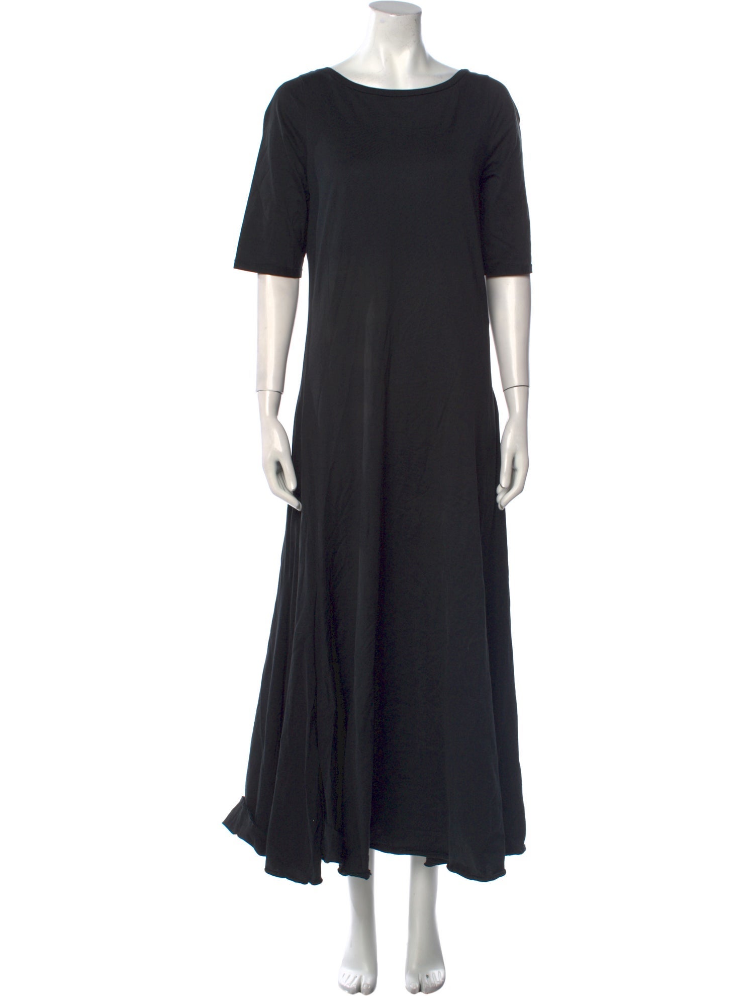 Ralph Lauren Black Label Bateau Neckline Long Dress